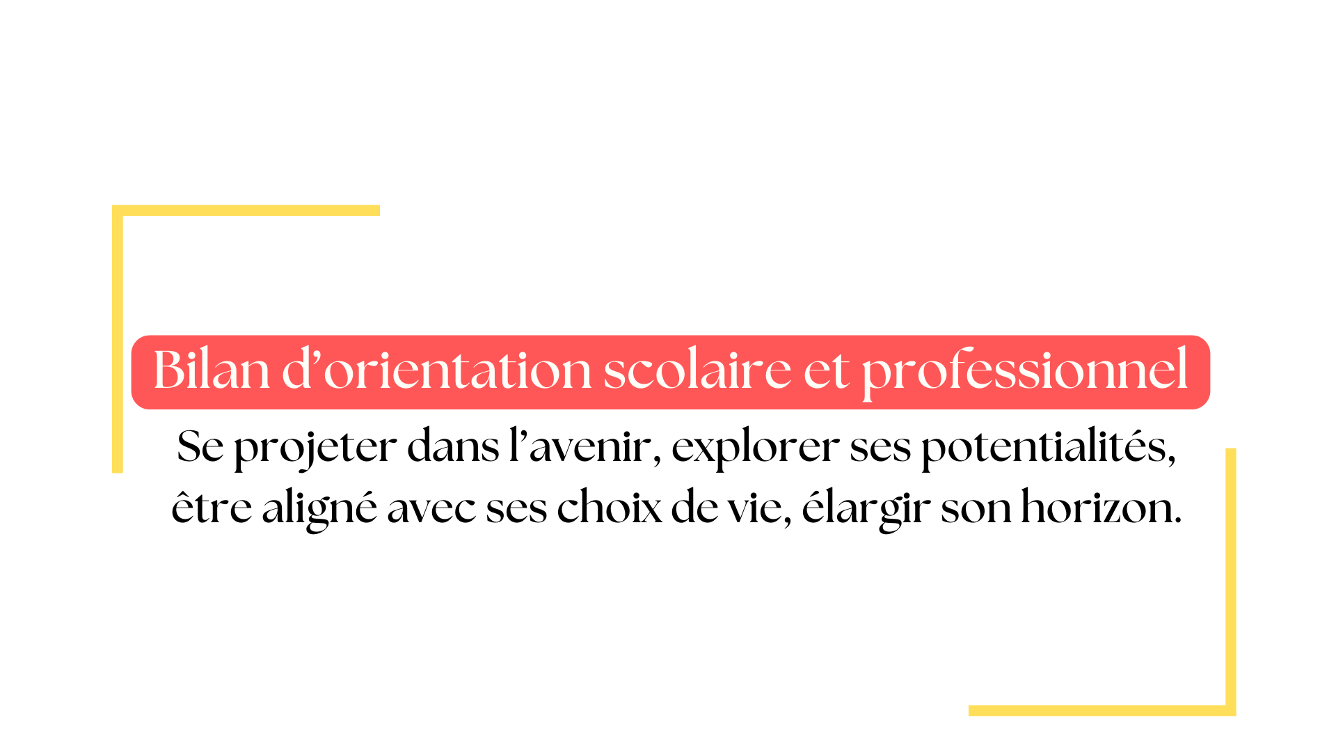 Bilans d'orientation scolaire et professionnel avec cabinet Potentialité Haut Potentiel neuroatypies