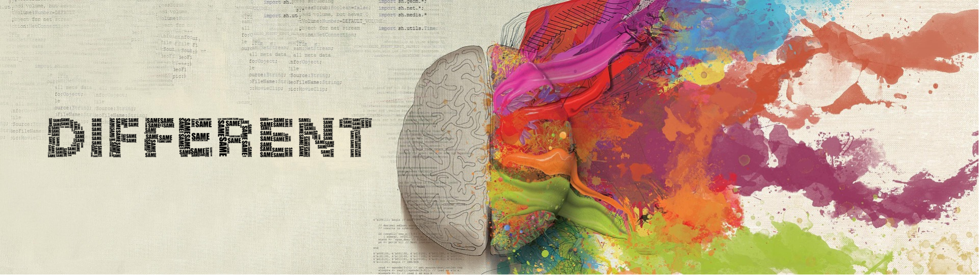 Représentation imagée cerveau Haut Potentiel Intellectuel